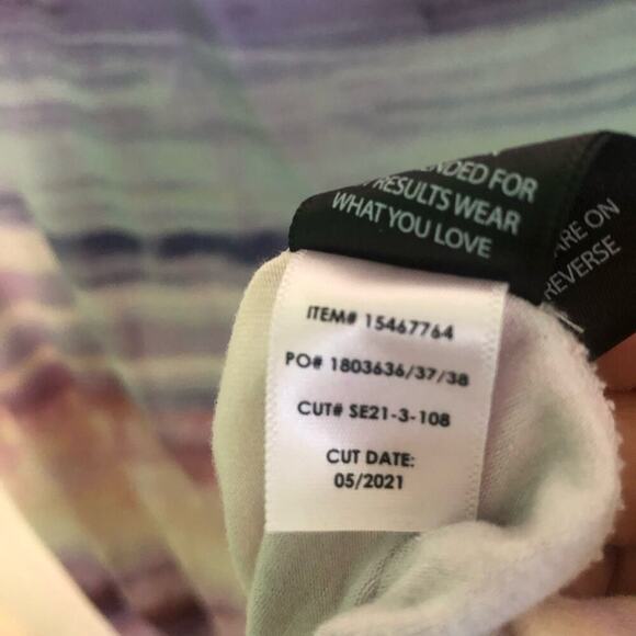 Torrid Off-Shoulder Super Soft Tee Purple & Pink Knit Top - Torrid 1 (1X 14/16) - Picture 4 of 7